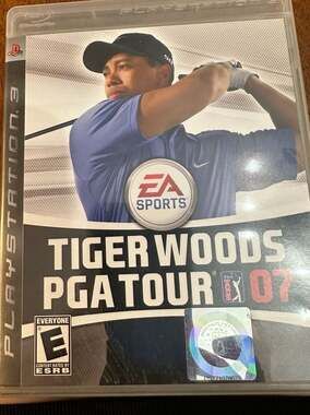 PLAYSTATION 3 PS3 EA SPORTS TIGER WOODS PGA TOUR 07 COMPLETE GAME